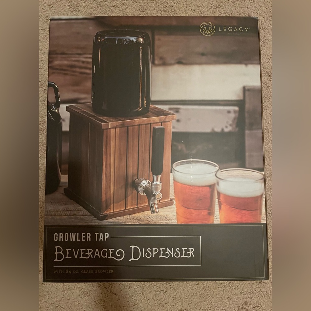 Legacy growler tap-NEW, BOXED
